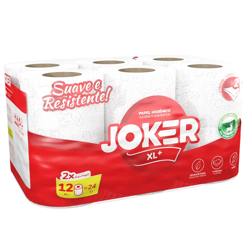 Papel higiénico 2 capas (12 rollos)