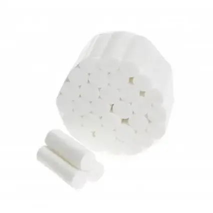 Rollos de algodón absorventes